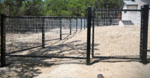 5' Square Pipe Fence With Cattle Panel