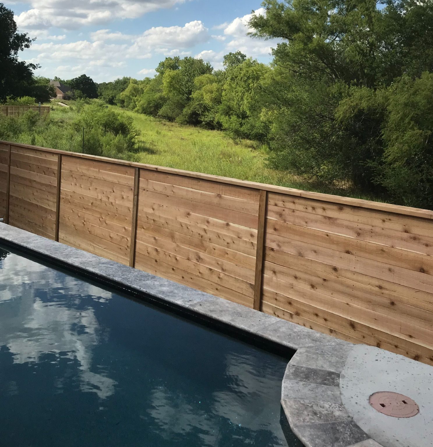 Privacy Horizontal Fence Comal County Fence Company