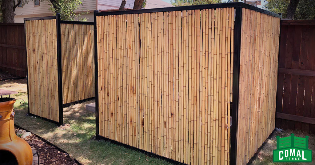 Comal County Fence Company Bamboo Fence