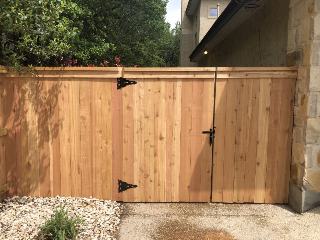 Privacy Wood Fence Cap Trim