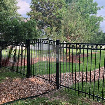 san antonio iron fence