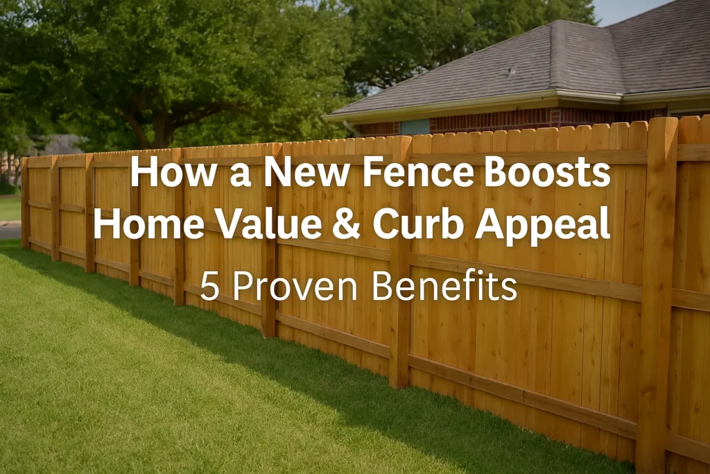 Fair Oaks Ranch, TX Residential Fencing 4 How a New Fence Adds Home Value & Curb Appeal